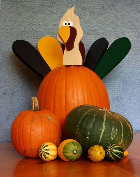 The centrepiece on the table in our living room