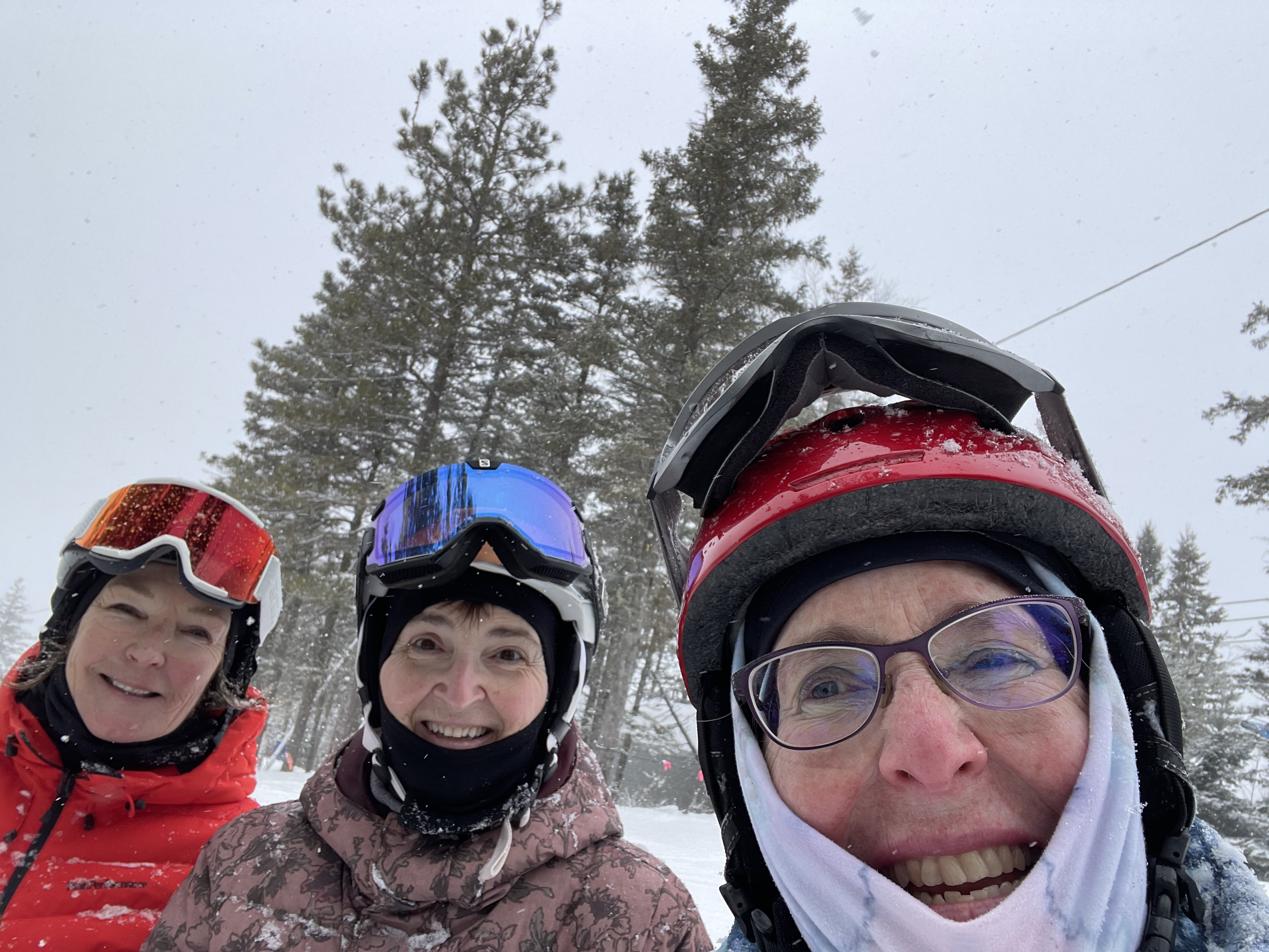 Ann and Jayne at Poley Muntain